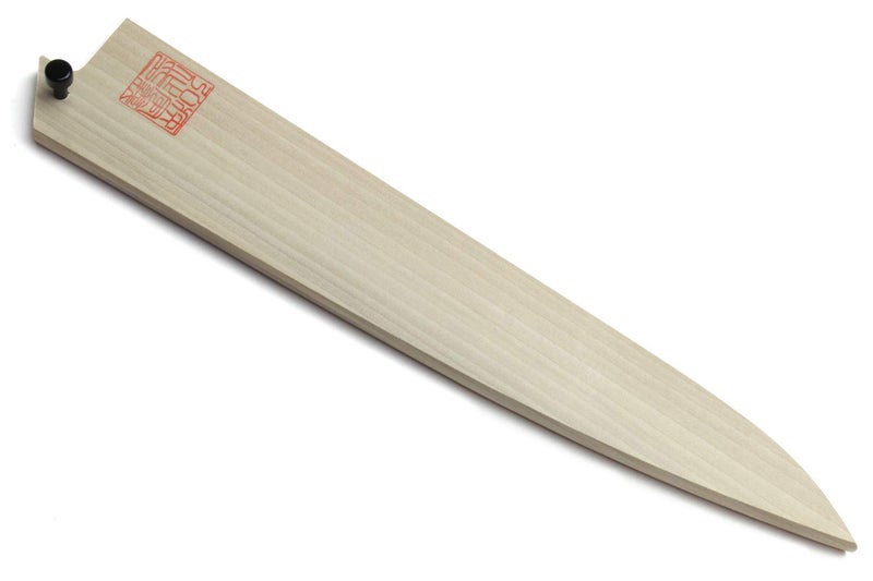 Yoshihiro Natural Magnolia Wood Saya Cover Blade Protector for Sujihiki Slicer (240mm) - Image 1